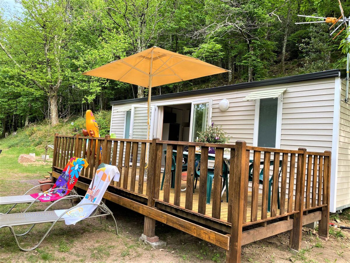 Camping Ardèche avec Chiens Admis MobilHomes à Thueyts